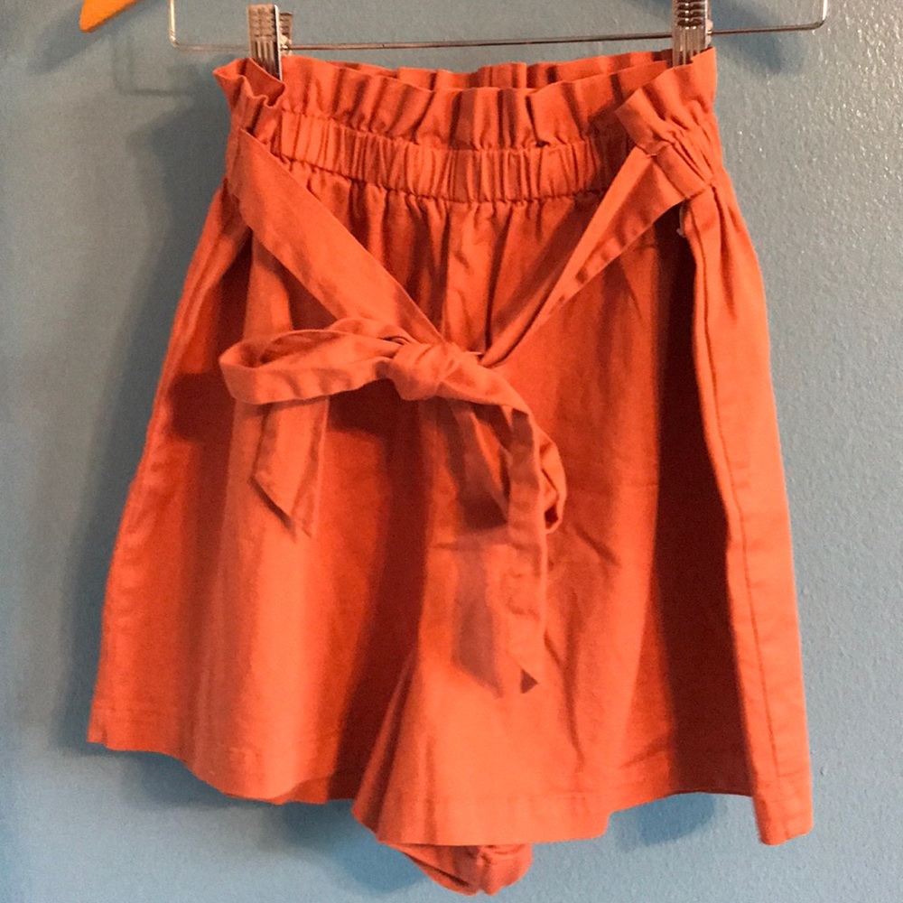 Paper bag shorts